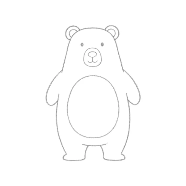 Black Bear Drawing