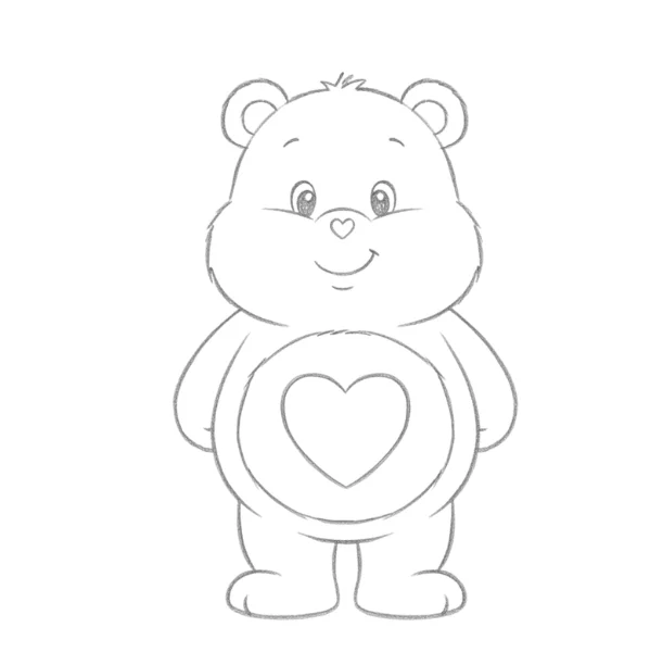 Care Bear Drawing