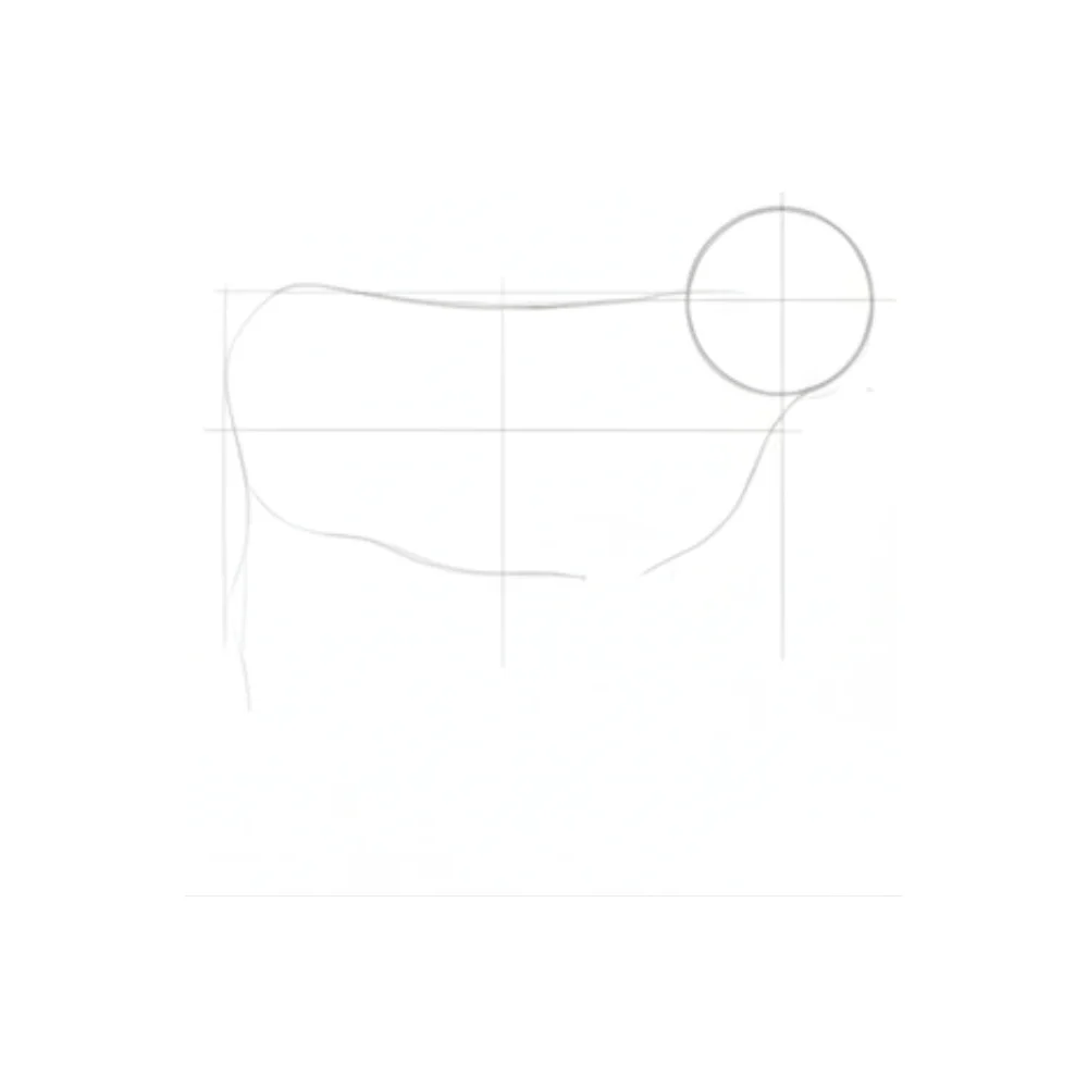 Connect shapes and refine the overall body