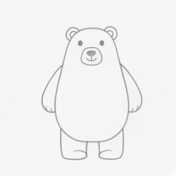 Polar Bear Drawing