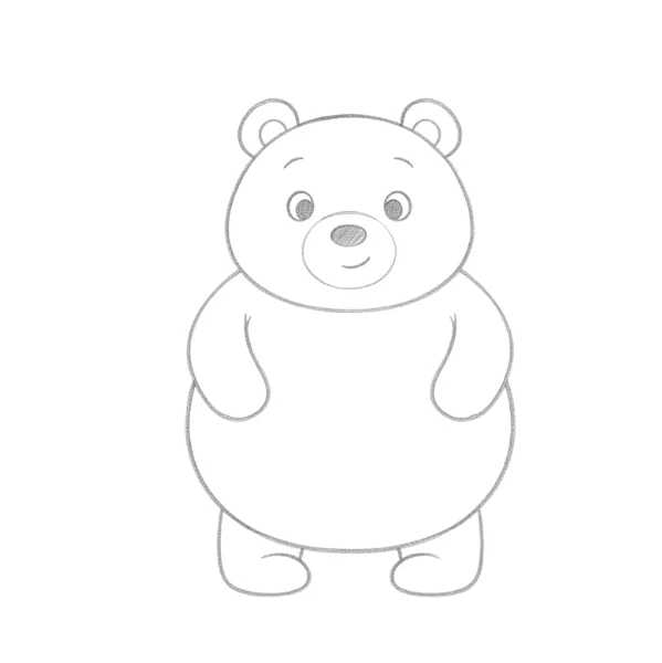 Pooh Bear Drawing