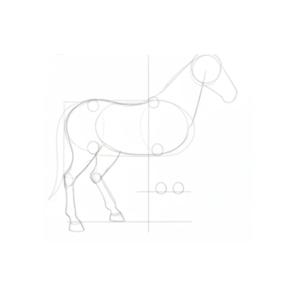 Slightly adjust and connect the shapes