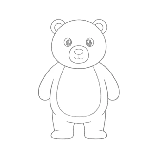 Standing Bear Drawing