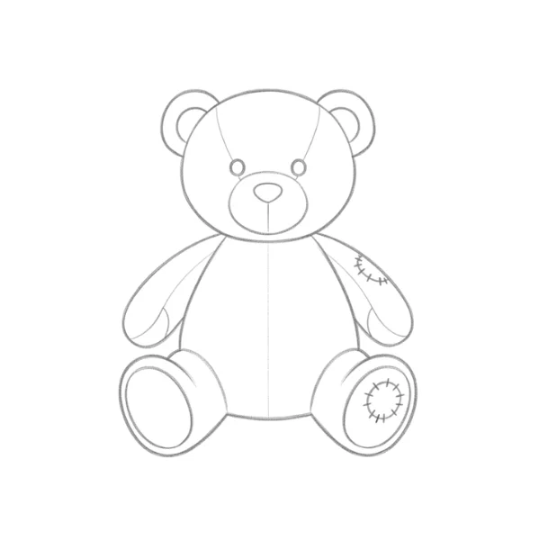 Stuffed Bear Drawing