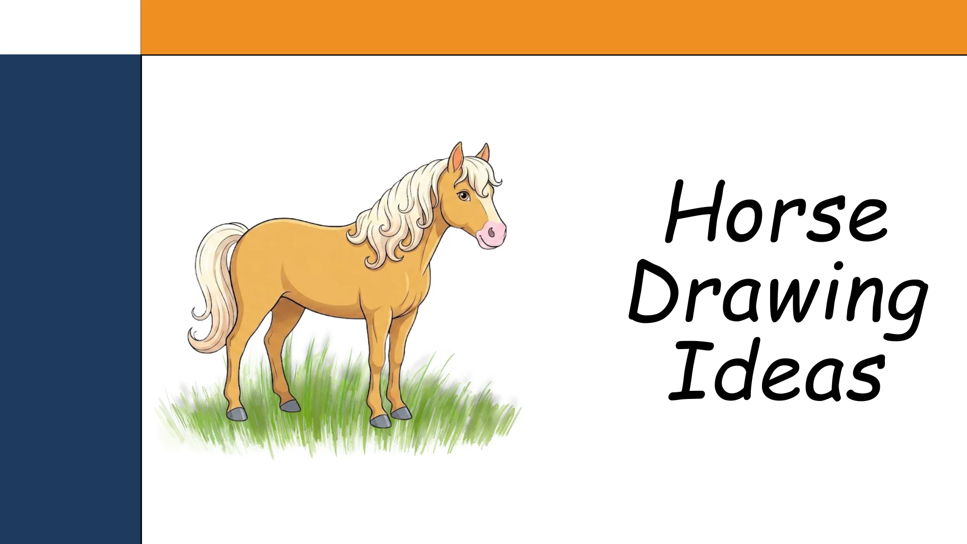 horse drawing ideas
