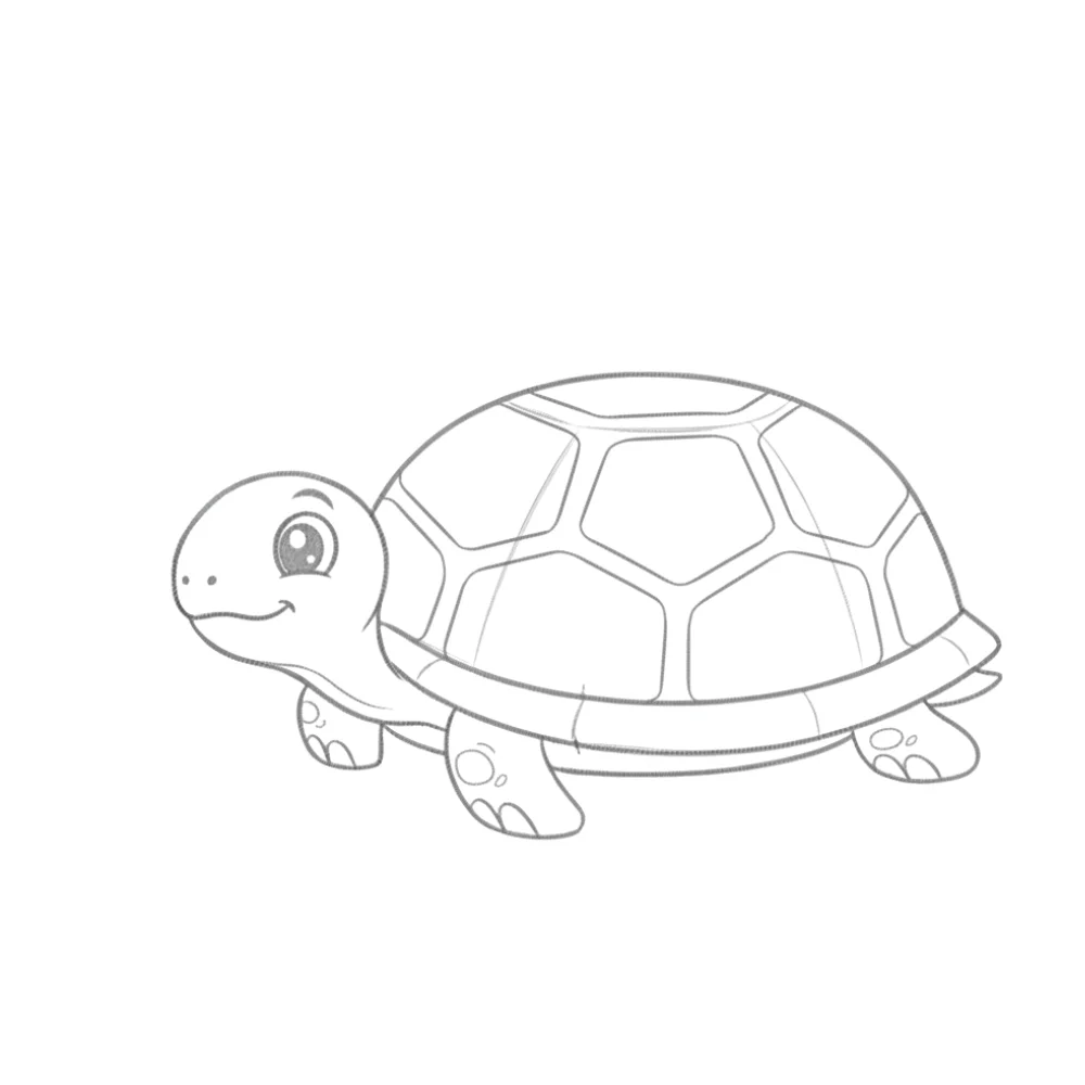Add moderate details like shell patterns
