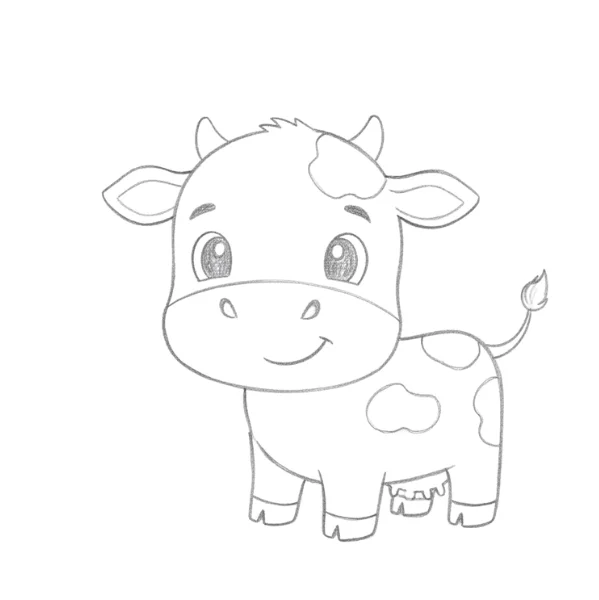 Baby Cow Drawing