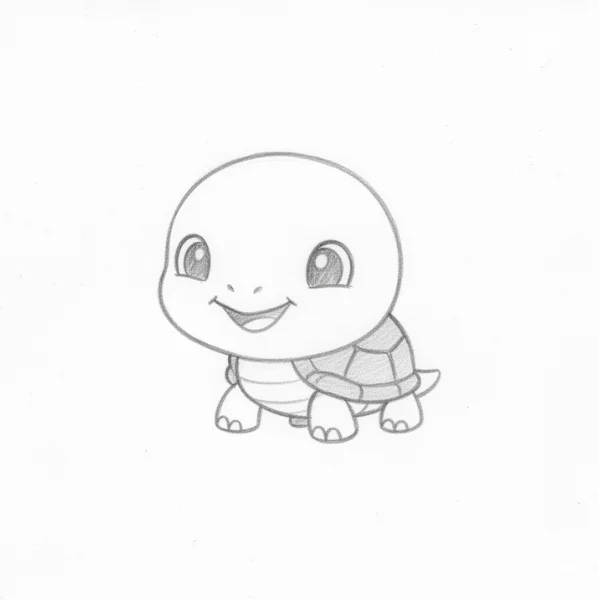 Baby Turtle Drawing