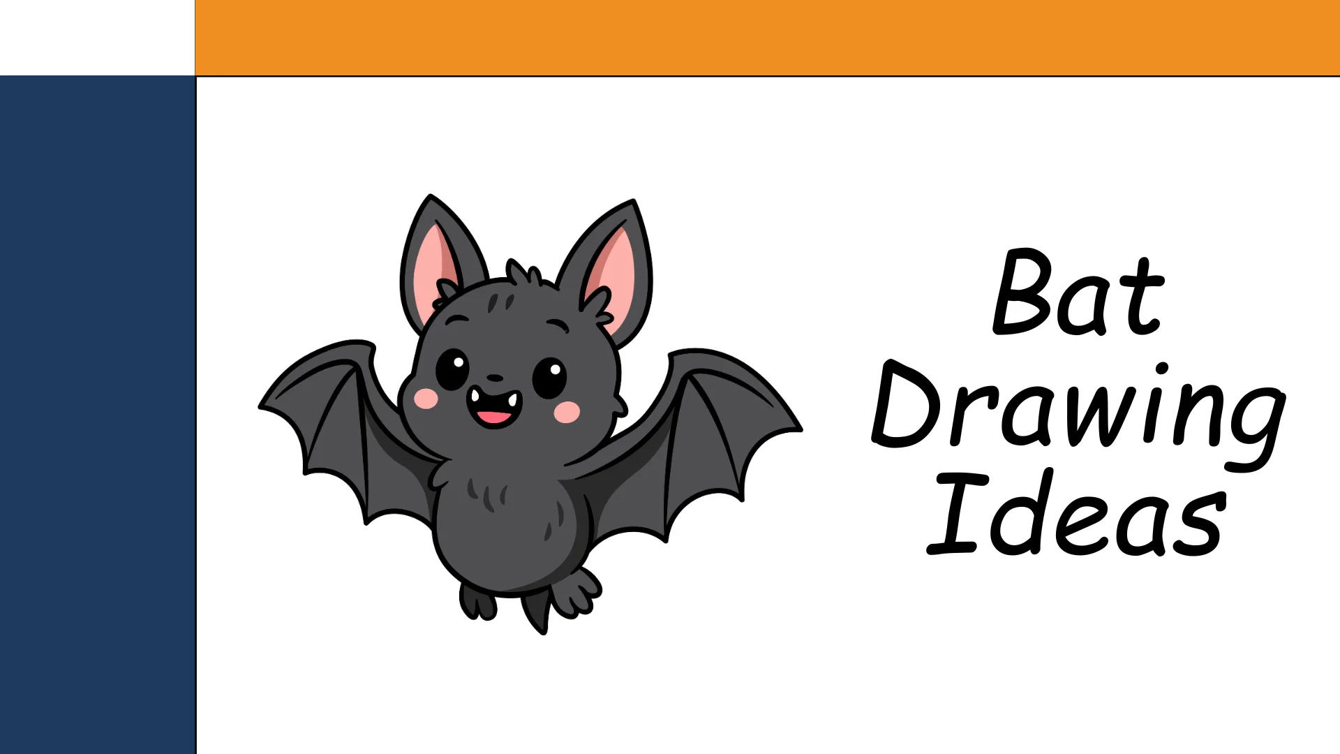 Bat Drawing Ideas