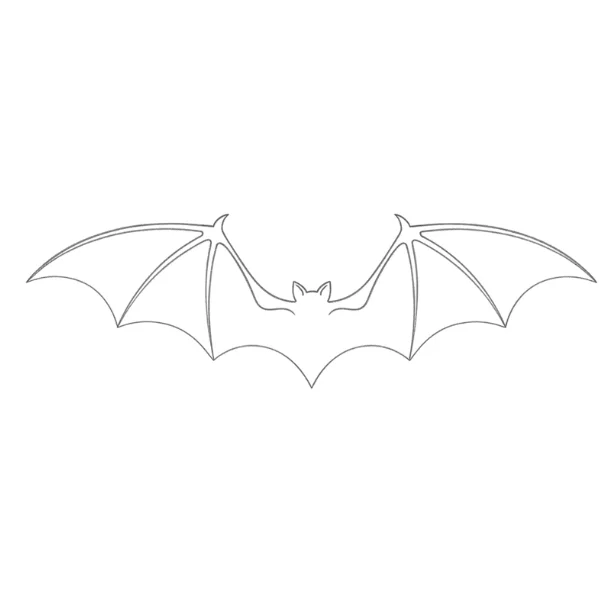 Bat Wings Drawing