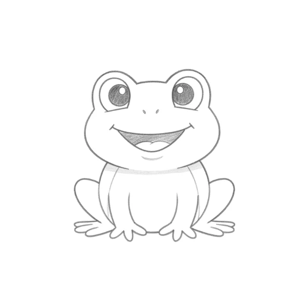 Cartoon Frog Drawing