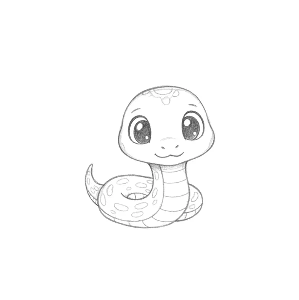 Baby Snake Drawing