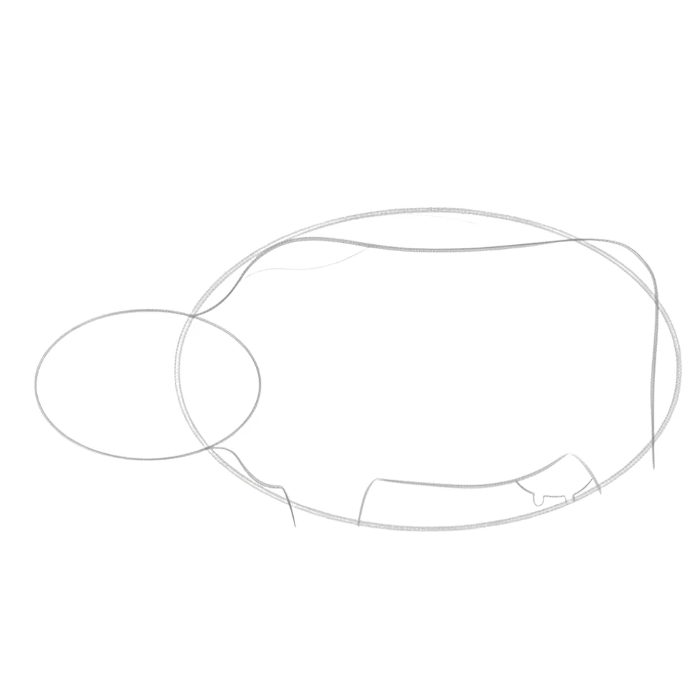 Connect shapes and refine the overall body