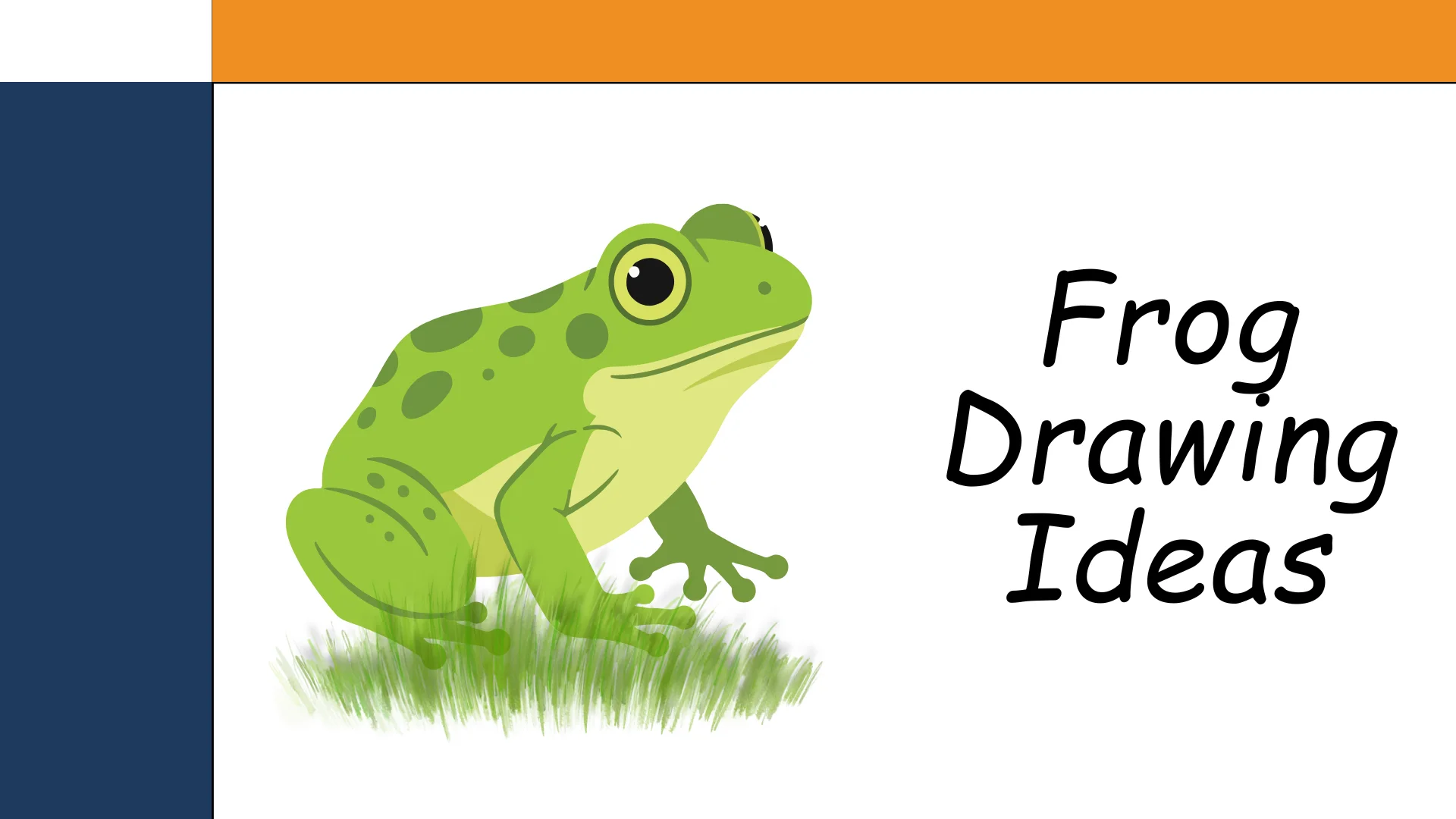 Frog Drawing Ideas