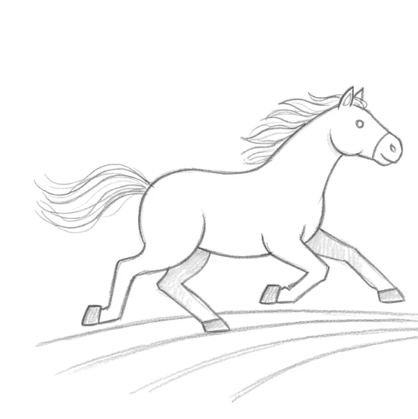 Horse Racing on a Track