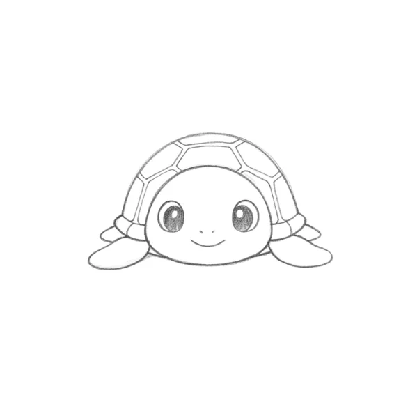 Realistic Turtle Drawing