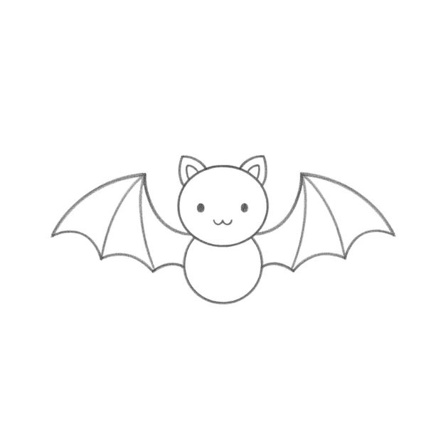 Simple Bat Drawing