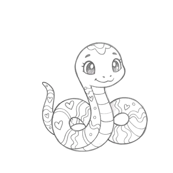 Snake Tattoo Drawing