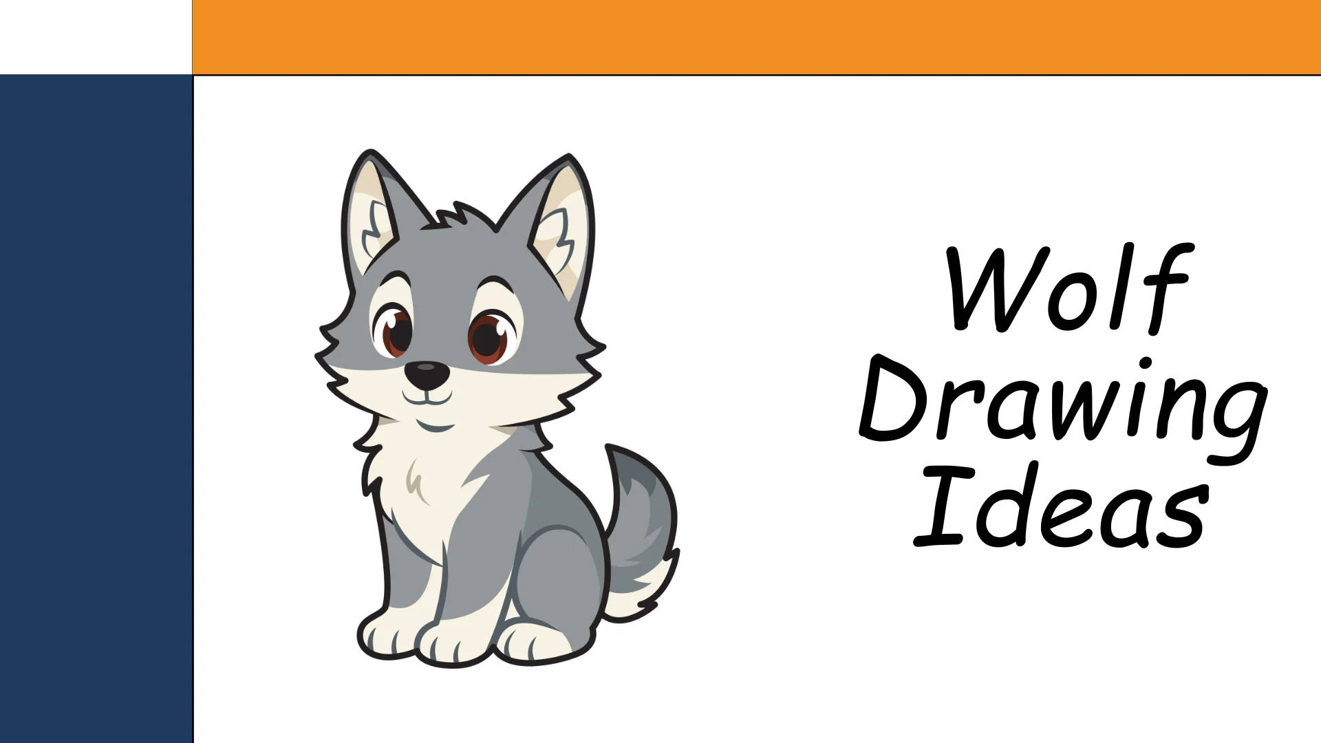Wolf Drawing Ideas