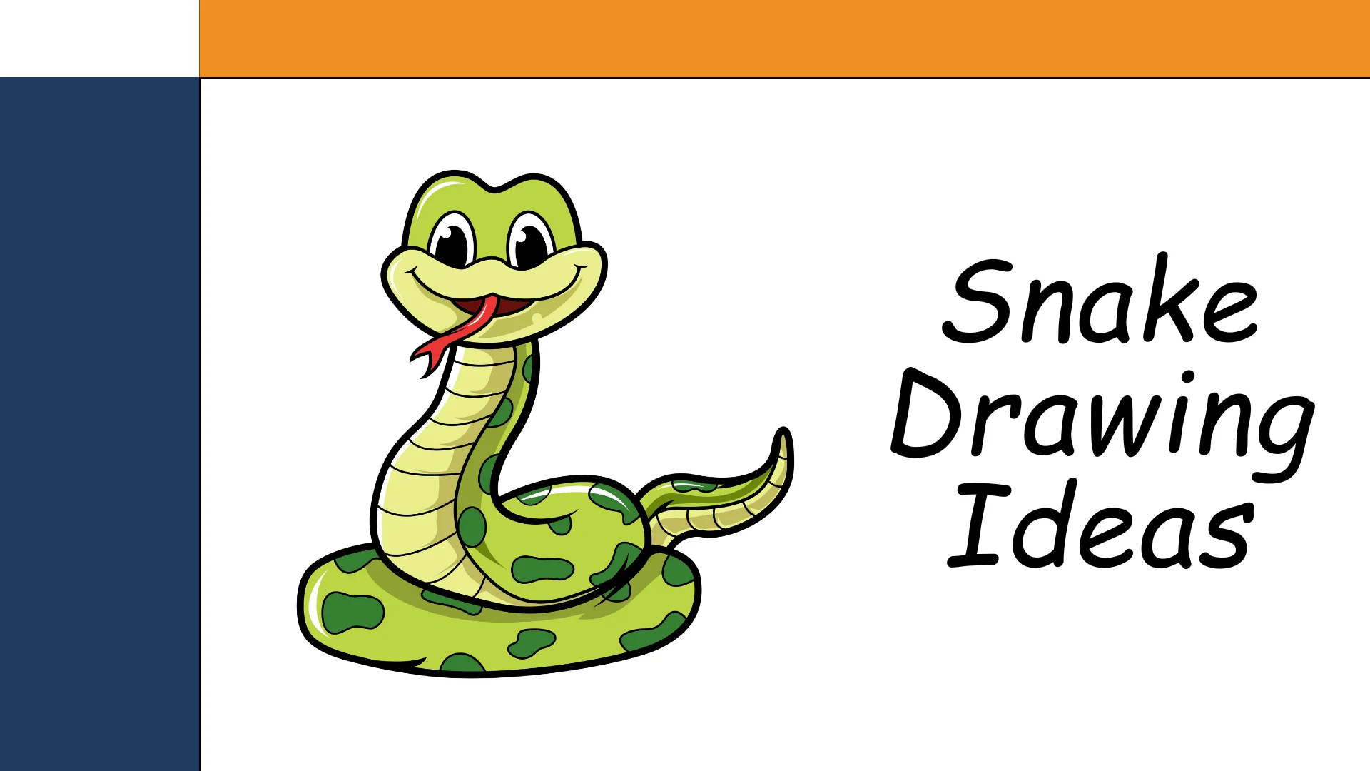 snake Drawing Ideas