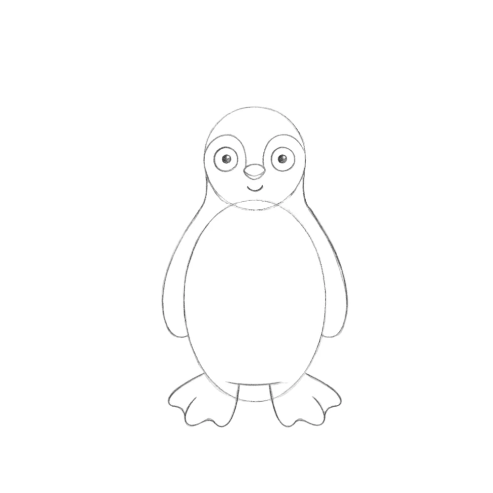 Add basic facial features