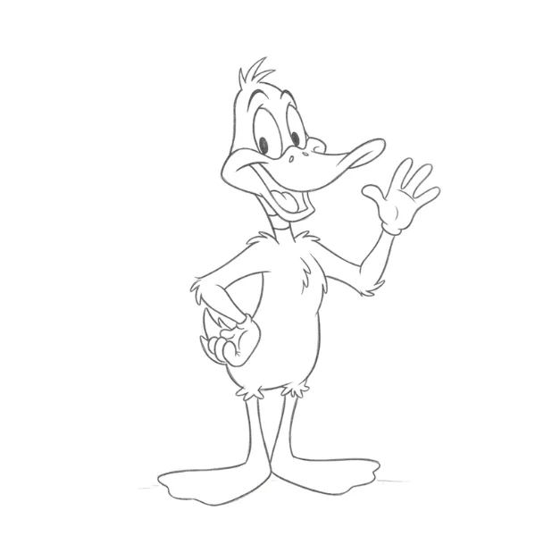 Daffy Duck Drawing