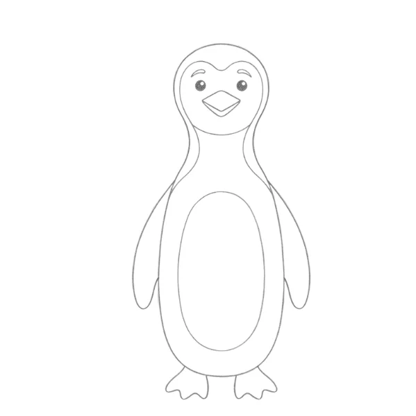 Emperor Penguin Drawing