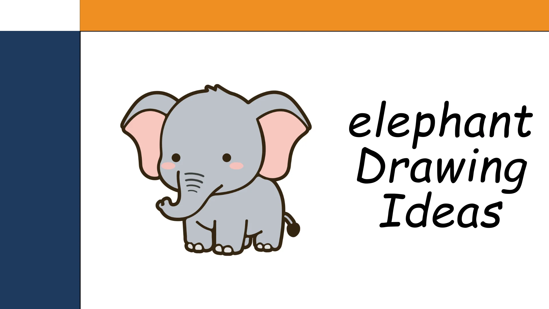 elephant Drawing Ideas