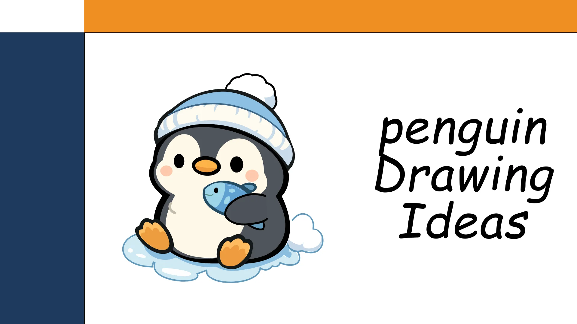 penguin Drawing Ideas