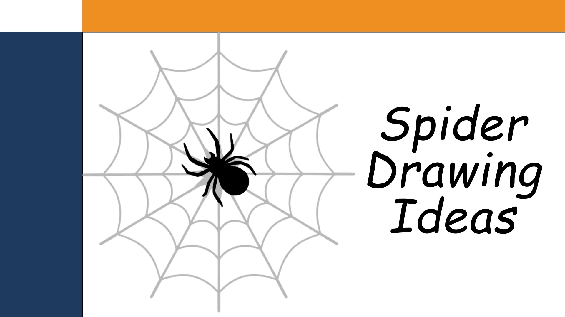 spider Drawing Ideas