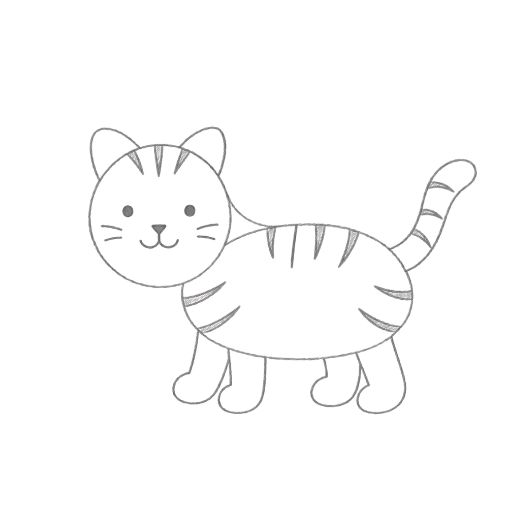 Add simple tiger stripes