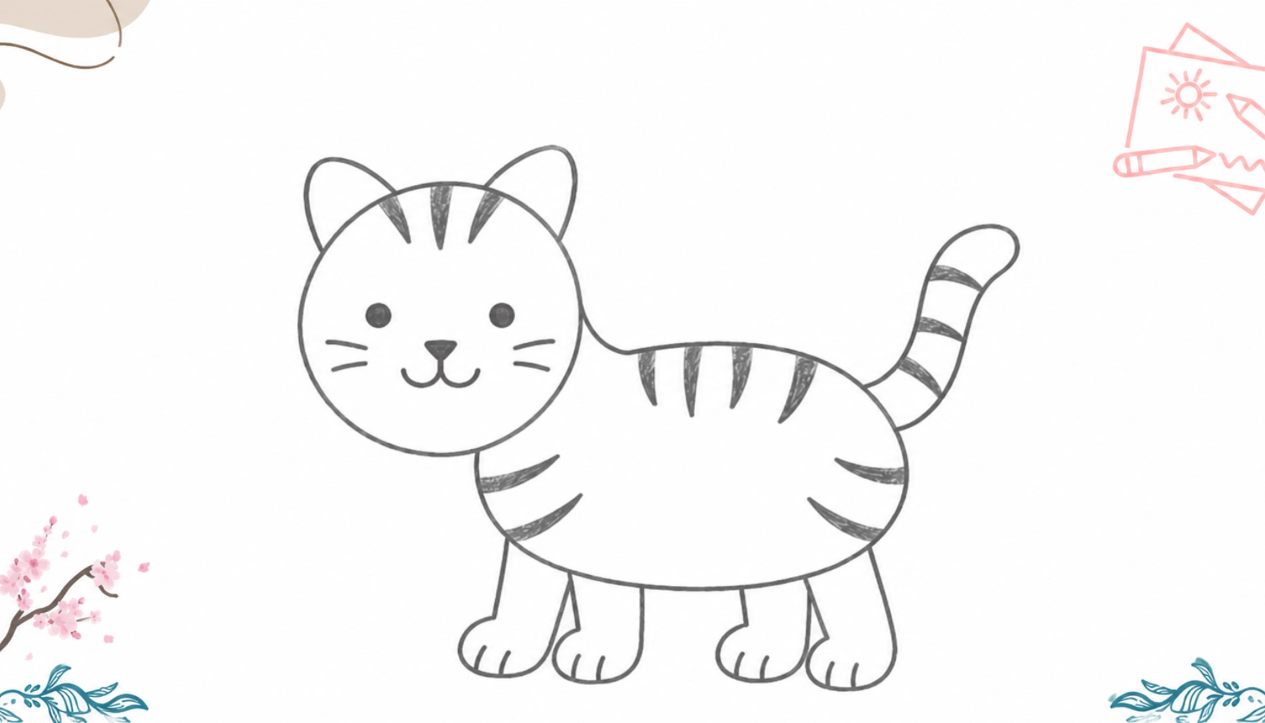 tiger drawing